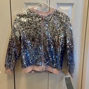 Disney’s D-signed Frozen 2 Girls Sequin Bomber Jacket